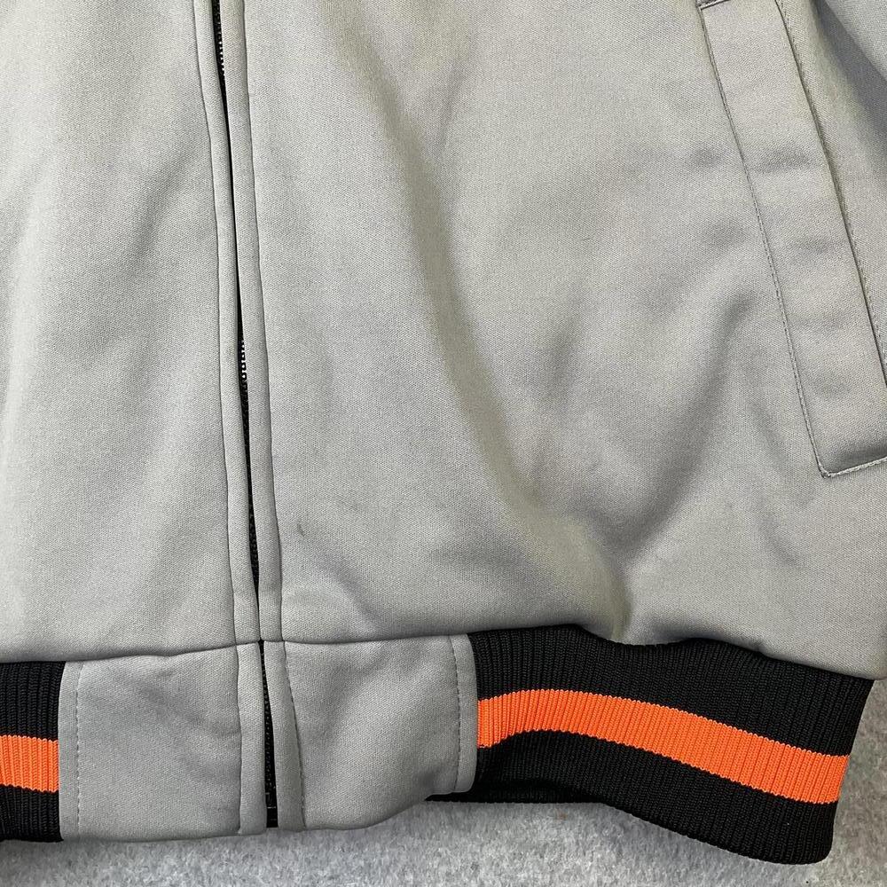 MLB Merchandise Men's Large Gray San Francisco Giants Baseball Full Zip Jacket - Picture 2 of 11